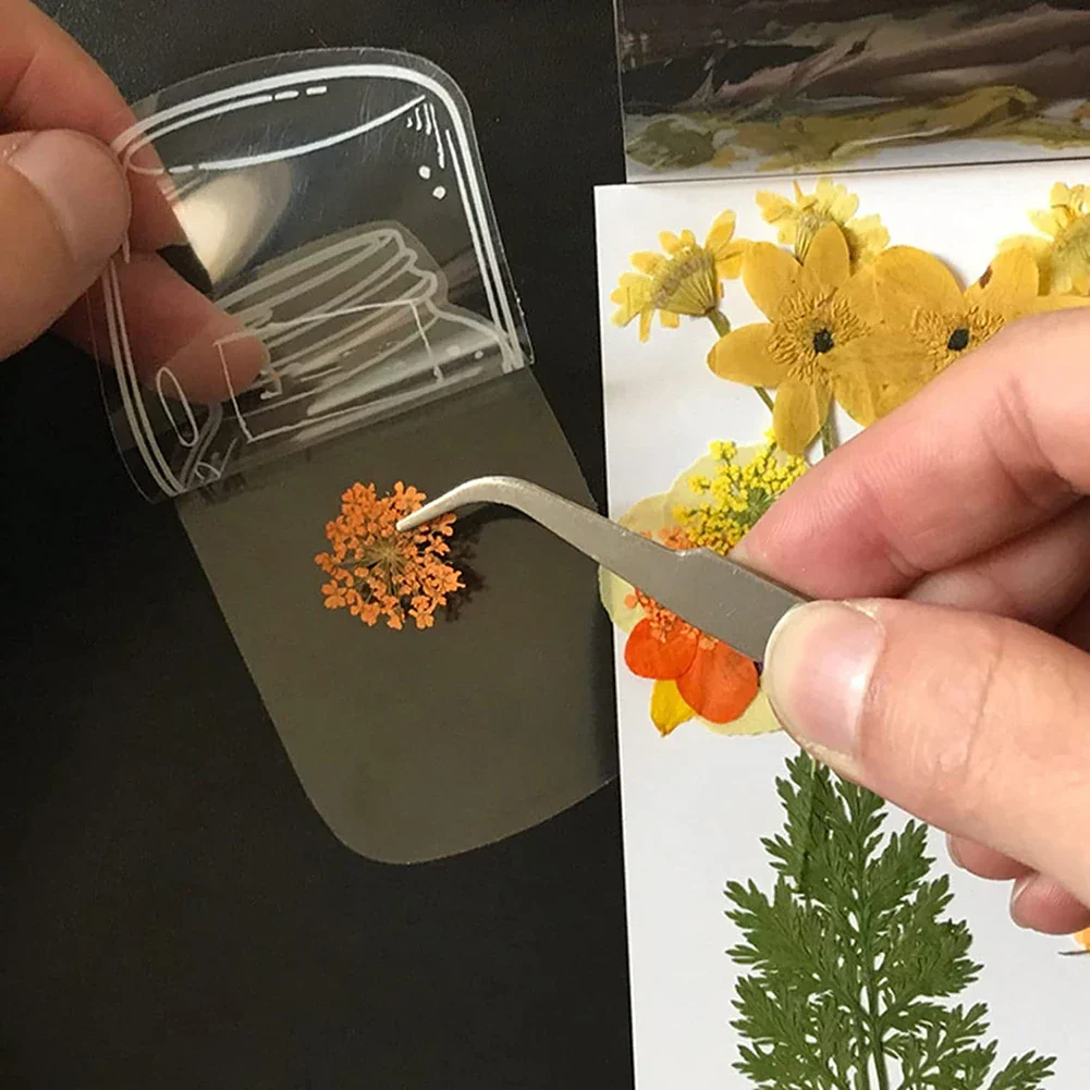 DIY Transparent Natural Floral Bookmarks - Image 3