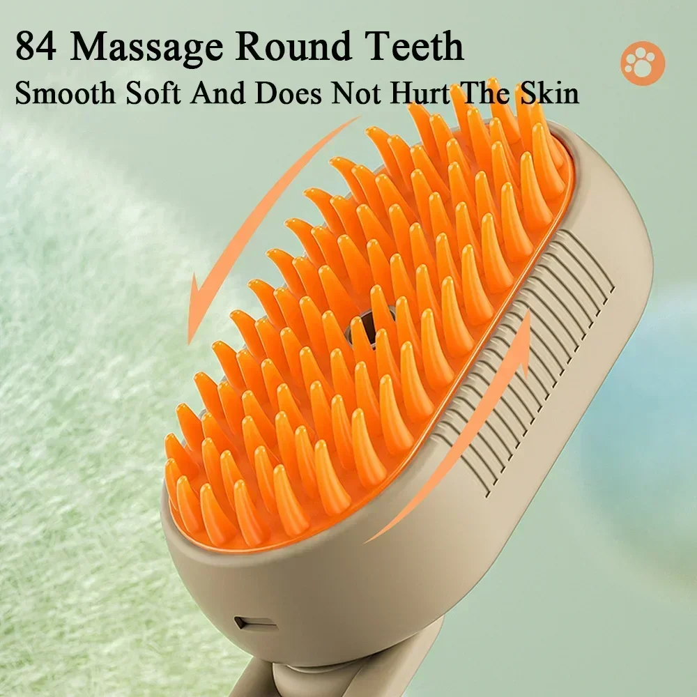 3in1 Steamy Electric Pet Brush - Image 2
