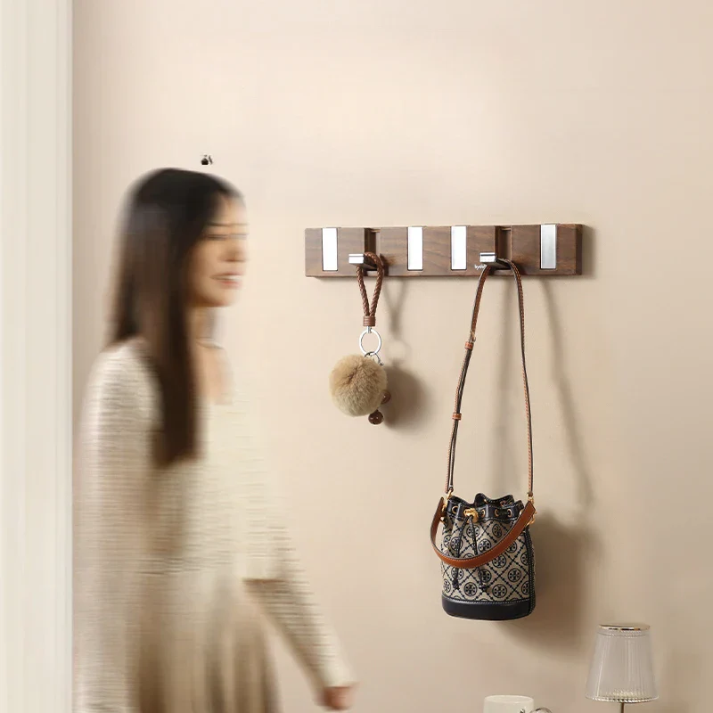 Pull & Hang Minimalist Wooden Wall Hanger - Image 3