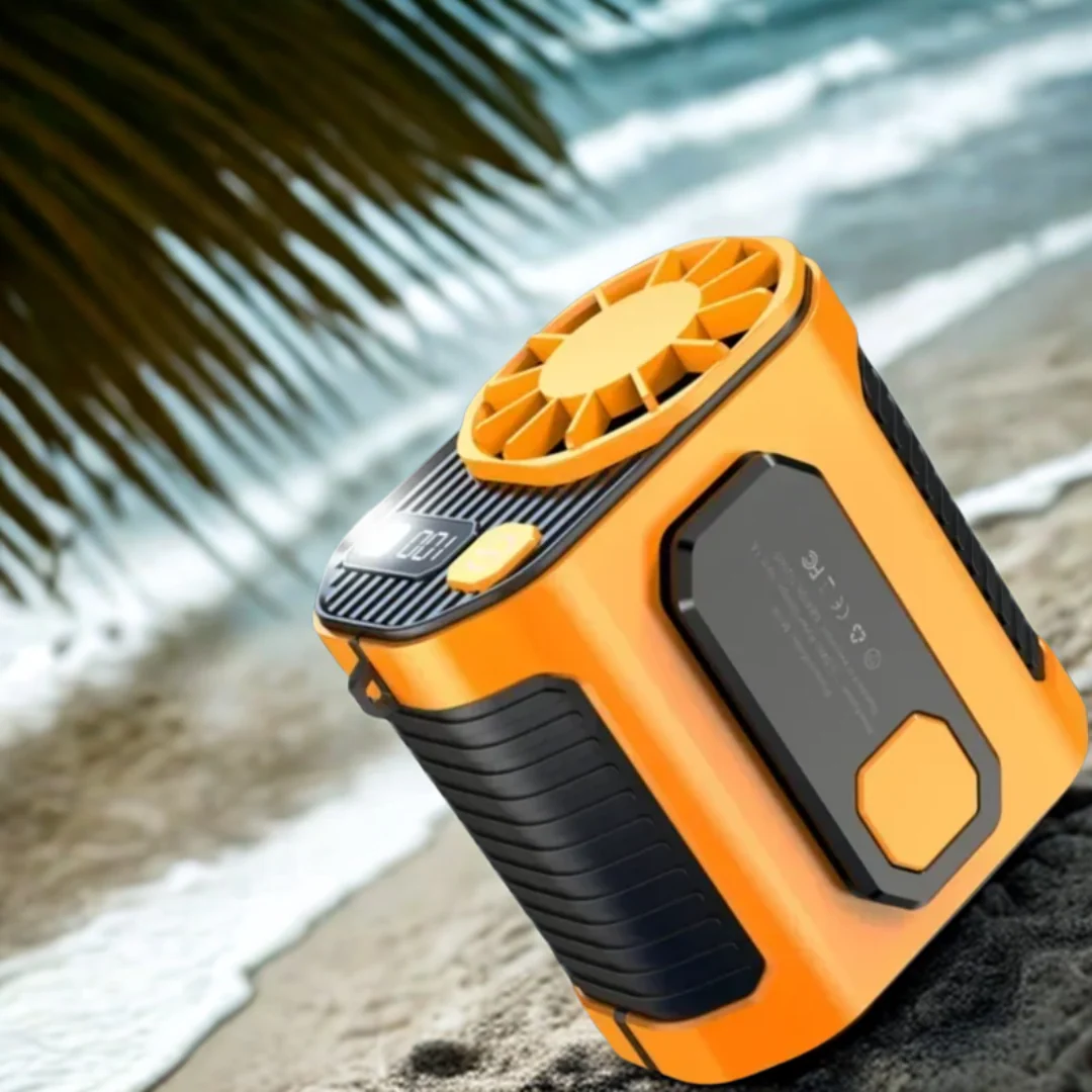 Wearable Clip-On Cooling Mini Powerful Fan - Image 1