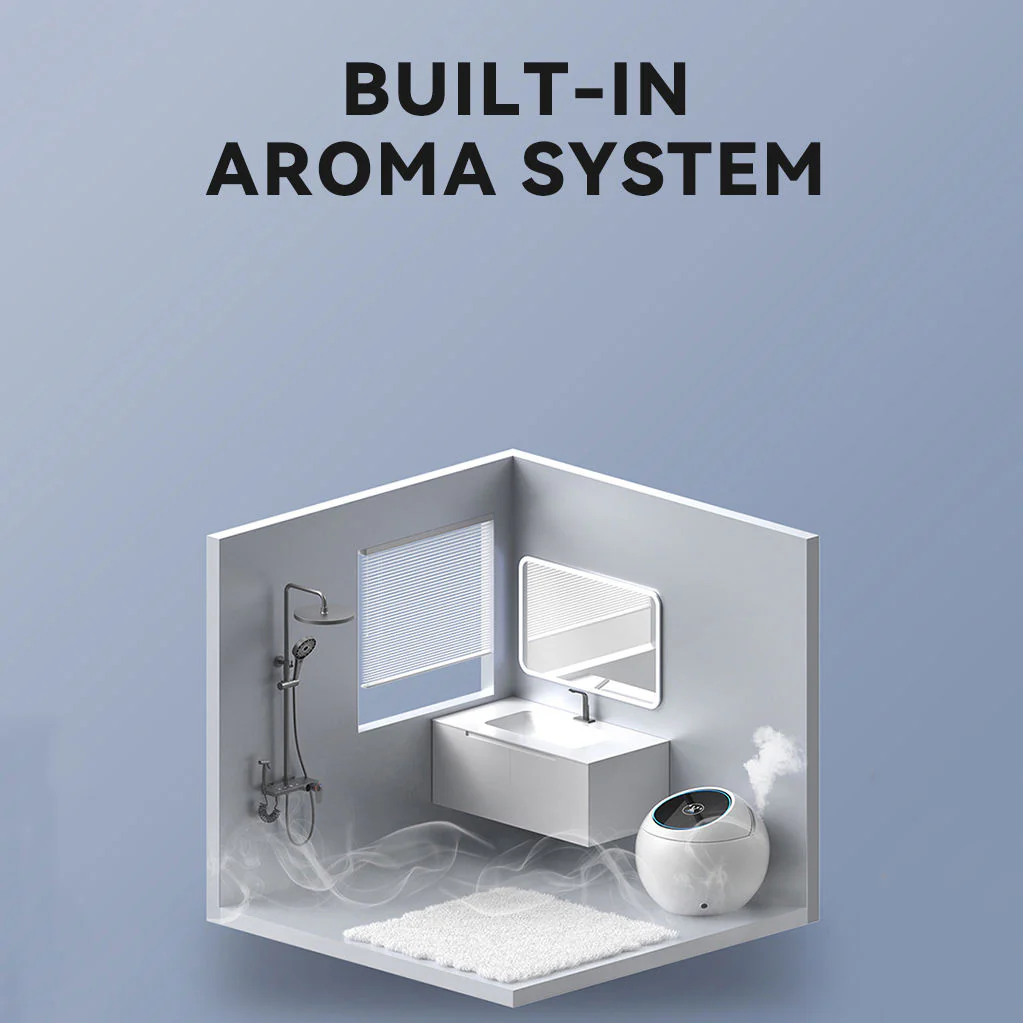 Sphere Auto Heat Integrated Water Tank Modern Toilet - Image 3