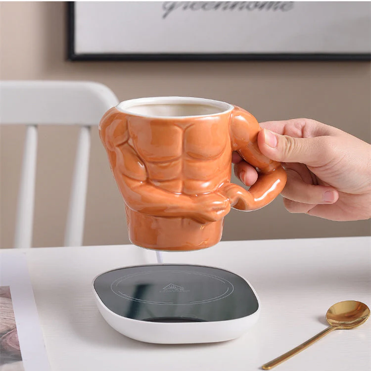 Strong Muscle Arm Ceramic Mug - Image 1