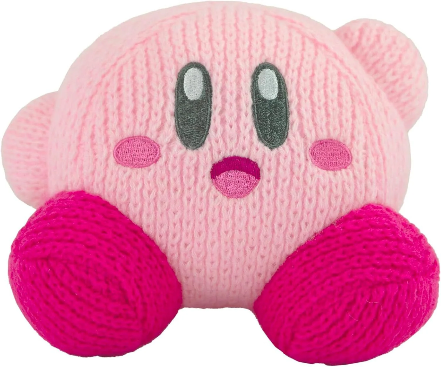 Nuiguru Knit Kirby – Waving Kirby – Plush Toy – 6 Inch