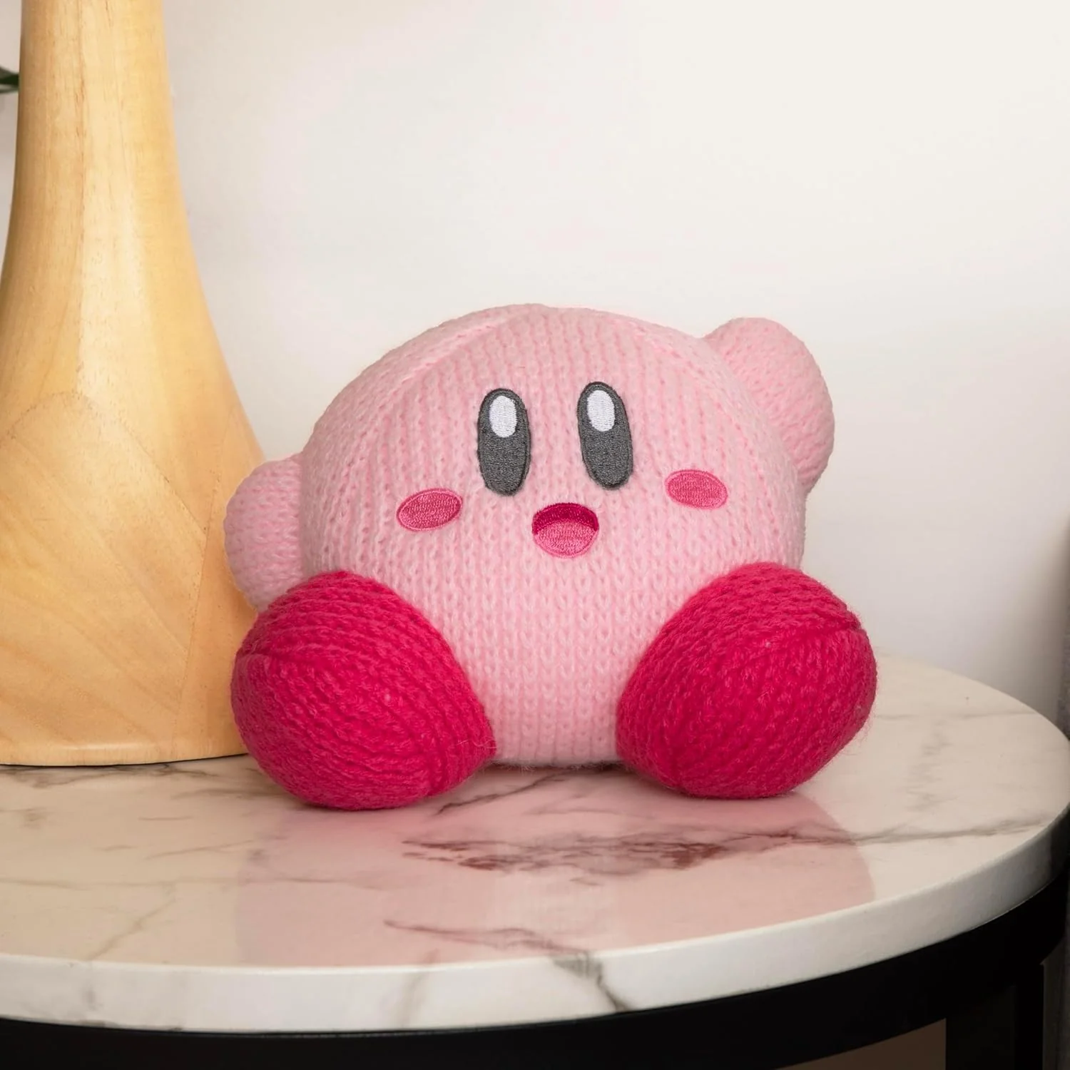 Nuiguru Knit Kirby - Waving Kirby - Plush Toy - 6 Inch - Image 2