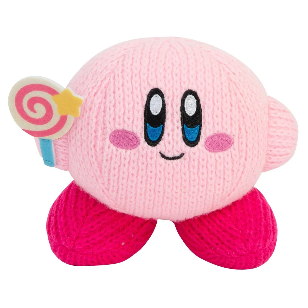 Nuiguru Knit Kirby – Kirby With Invincible Candy – Plush Toy – 6 Inch