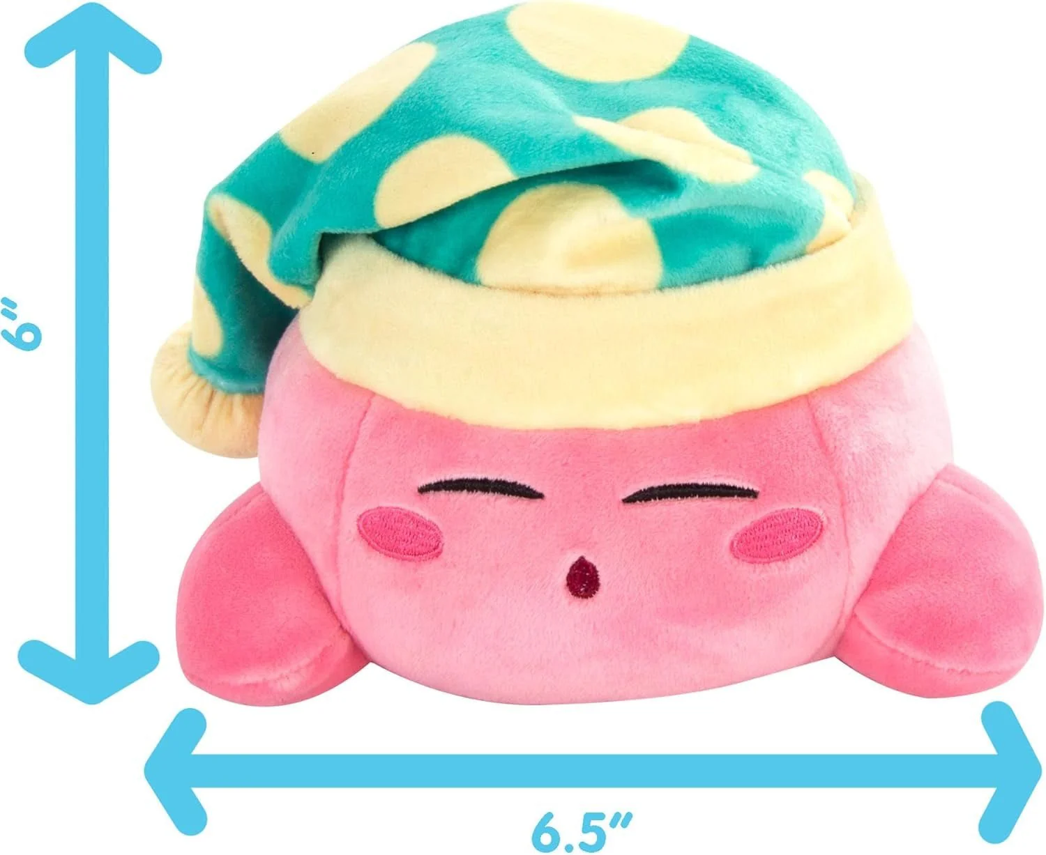 Club Mocchi Mocchi Nintendo Junior 6" Plush - Sleeping Kirby - Image 3