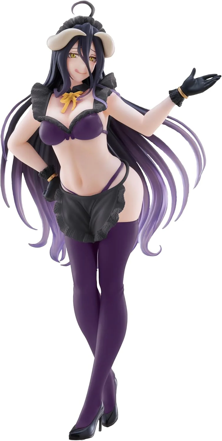 Taito Overlord Albedo Maid Version Renewal Edition Coreful Figure - Image 1