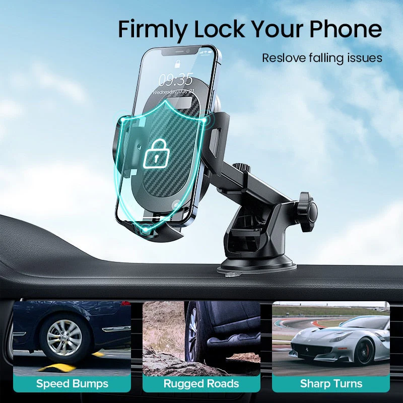Universal Adjustable Car Dashboard Phone Holder - Image 2