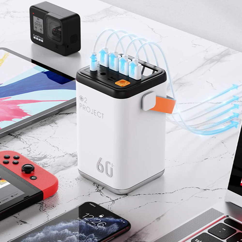 Quick Charge Multiple Port Led Power Bank - Image 2