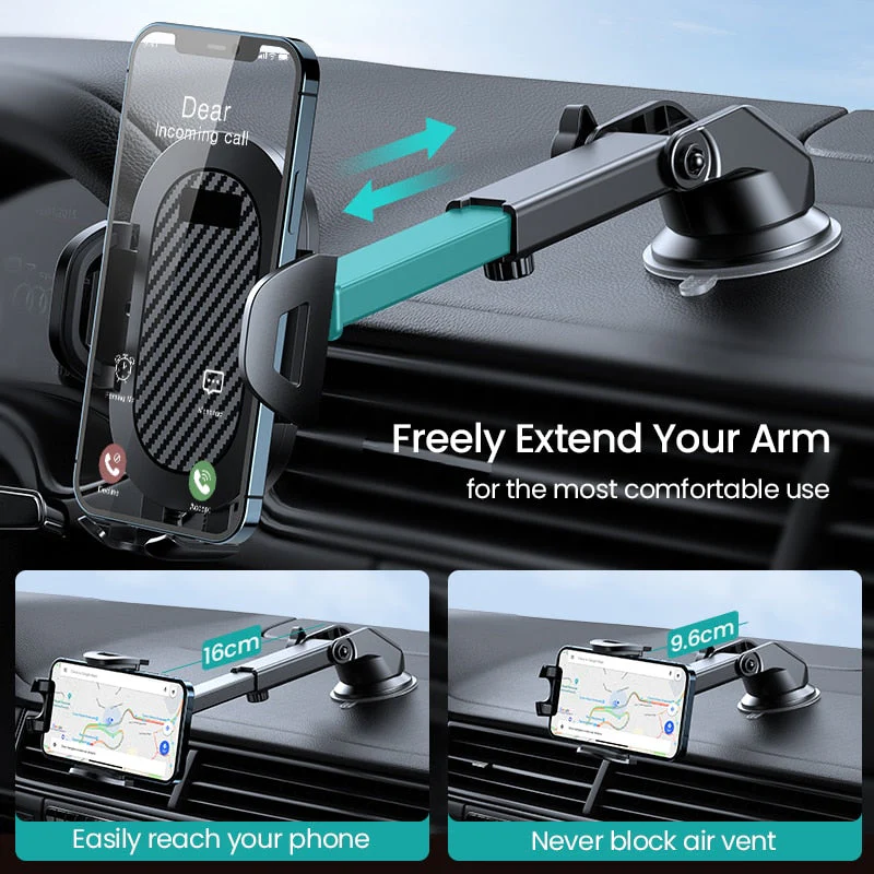 Universal Adjustable Car Dashboard Phone Holder - Image 3