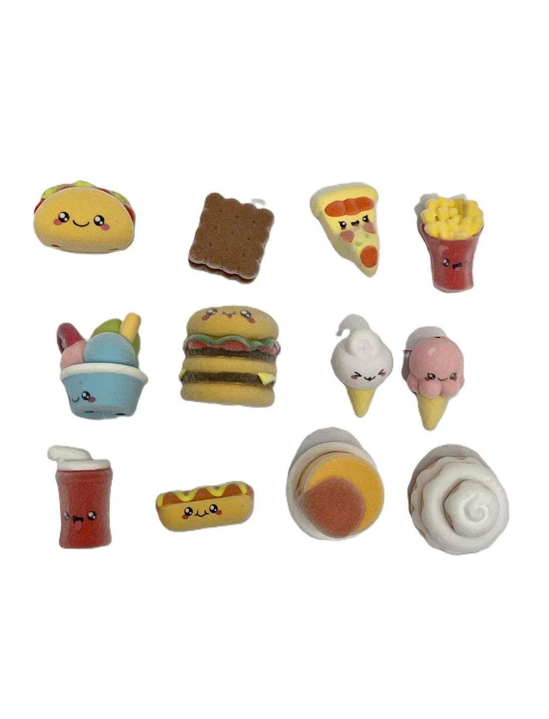 Kawaii Critterz Flocked Foodie Collection One Blind Bag - Image 1