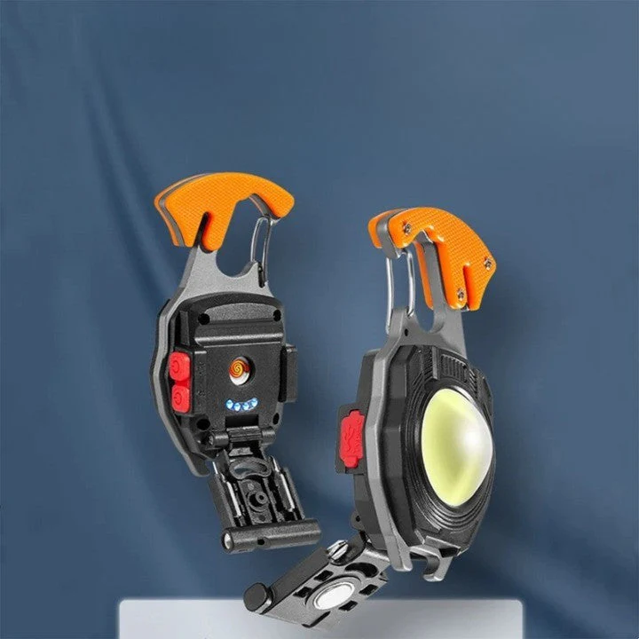Ultimate COB Multifunction Rechargeable Built-in Ligther Work Light - Image 1