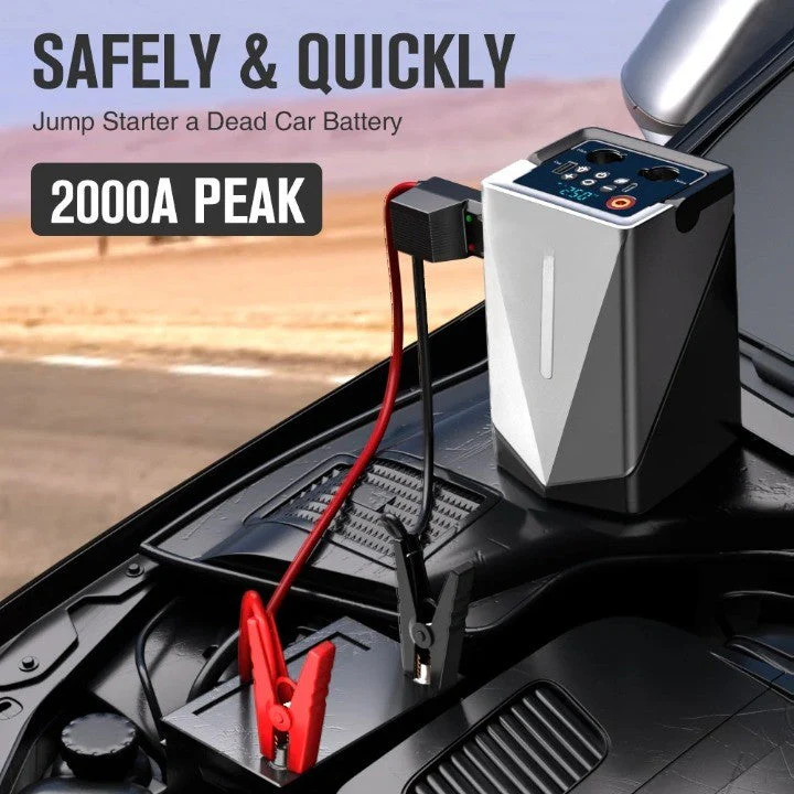 Ultimate MultiFunctional Car Power Station Jump Starter - Image 3