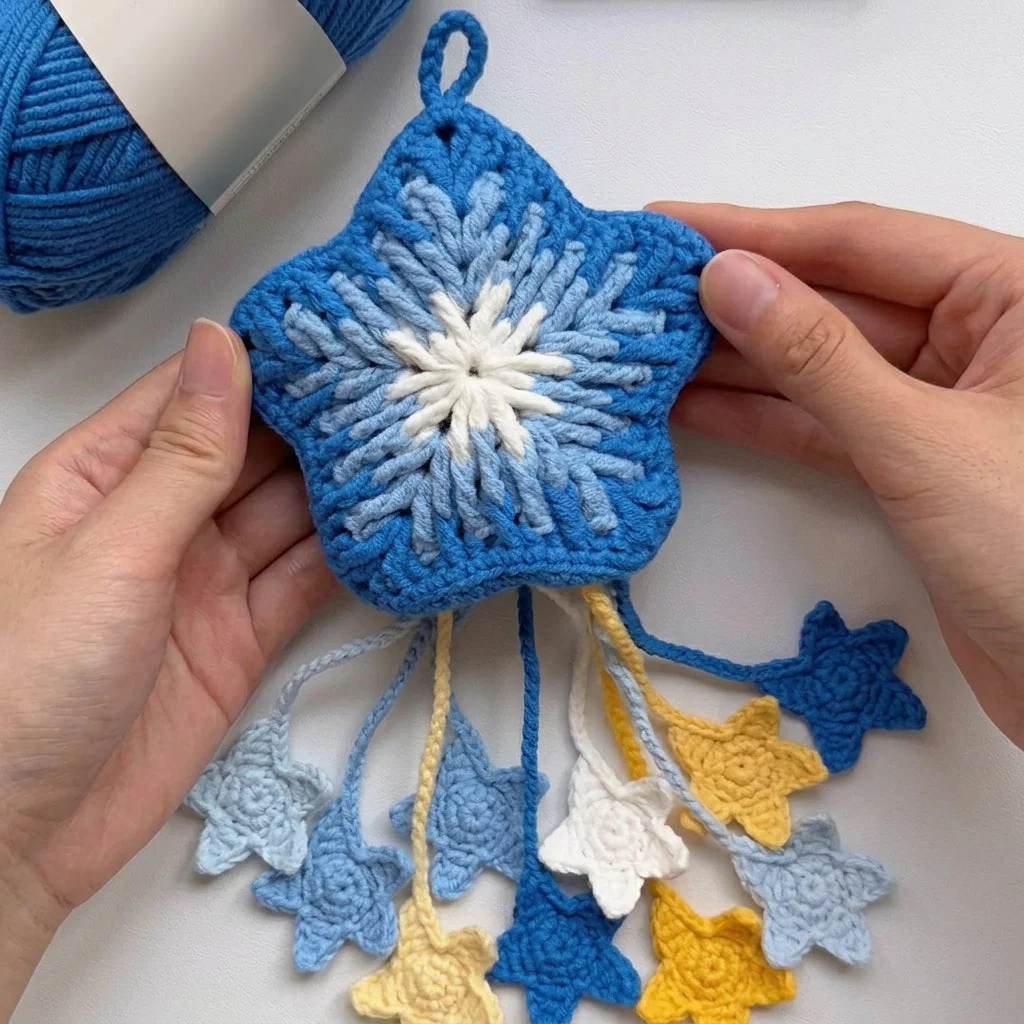 Star Weave Handmade Bottle Holder - Image 2