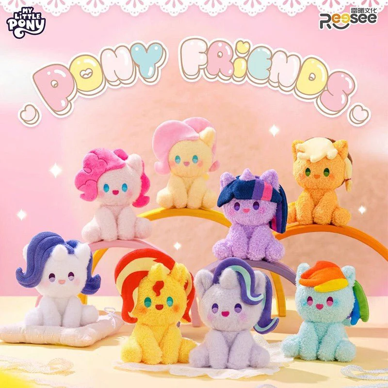My Little Pony Cute Pony Friends Plush Keychain Blind Box - Image 2