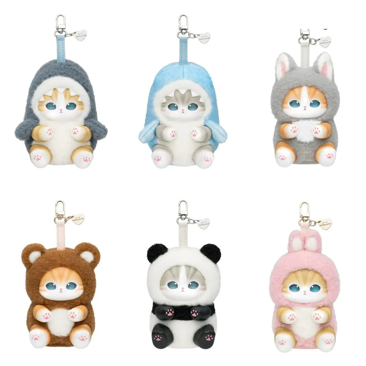 Mofusand Kiramekko Fluffy Kittens Series Plush Blind Box - Image 2