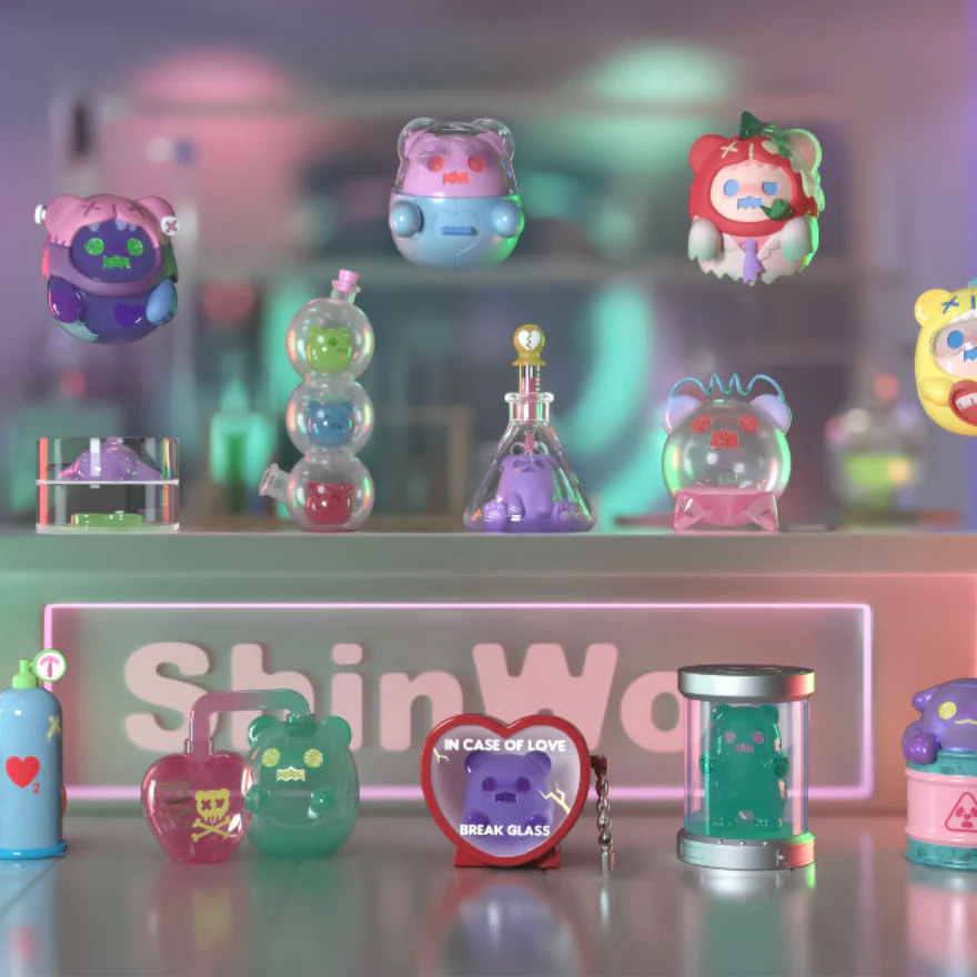 Top Toy Finding Unicorn Shinwoo Lovesick Lab Series Blind Box - Image 1