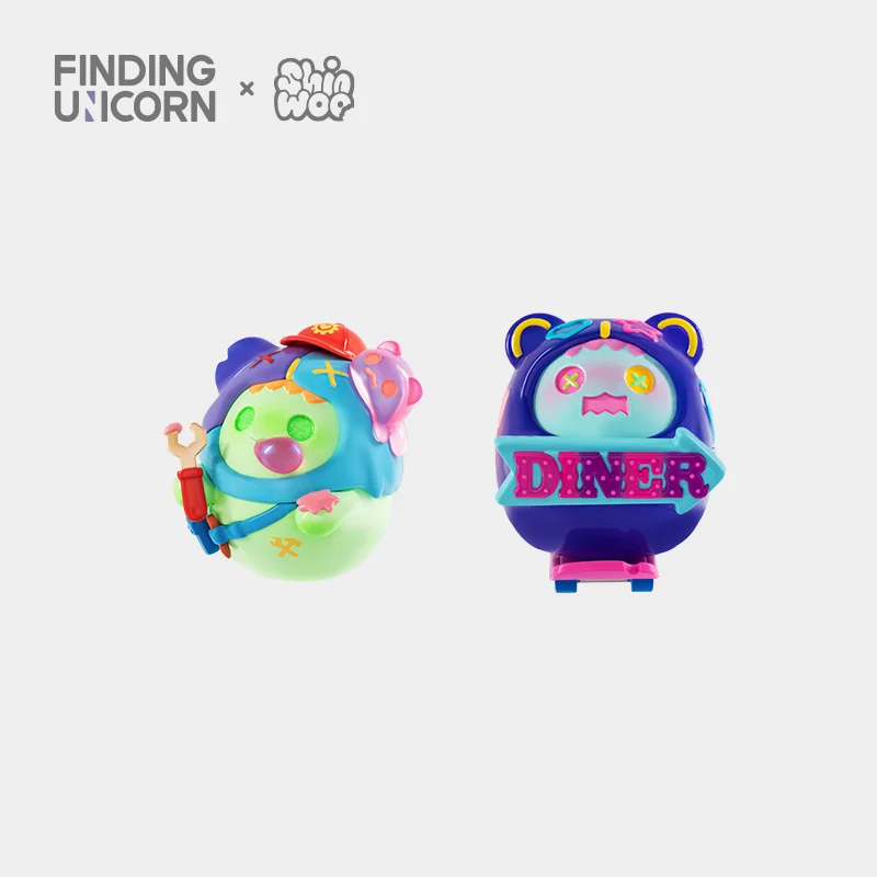 Top Toy Finding Unicorn Shinwoo Ghost Diner Series Blind Box - Image 3