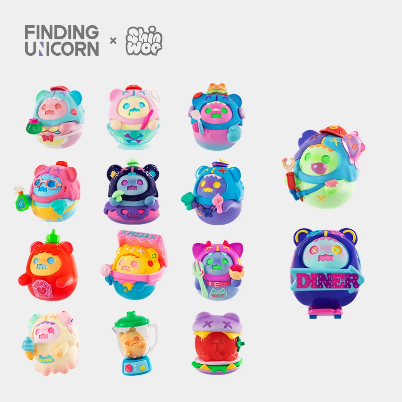 Top Toy Finding Unicorn Shinwoo Ghost Diner Series Blind Box - Image 1