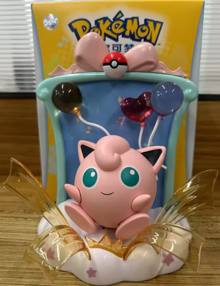 Top Toy Jaka Pokemon Jigglypuff Happy Party Picture Frame Series Figure - Image 2