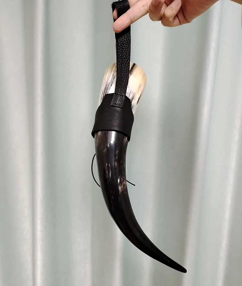 Viking Horn Handmade Real Mug - Image 3