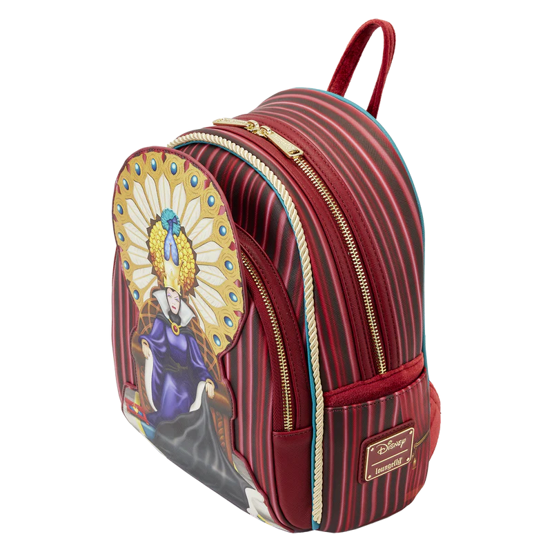 Loungefly Disney Snow White Evil Queen Throne Mini Backpack - Image 3