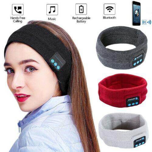 Bluetooth Knitted Music Headband - Image 2