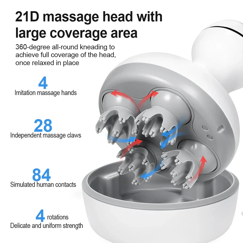 Wireless Relax Head Scalp Massager - Image 2