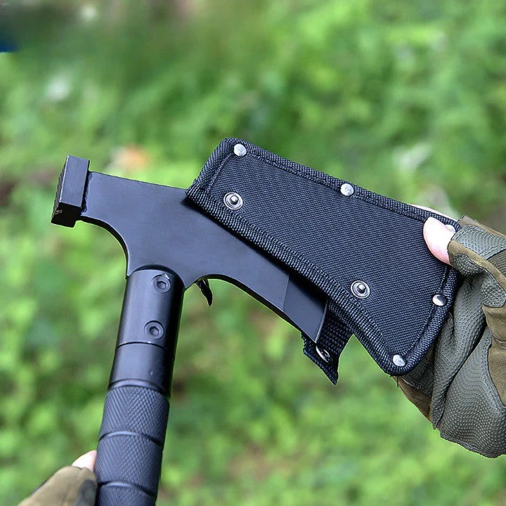 Multi-Gear Foldable Survival Camping Axe - Image 1