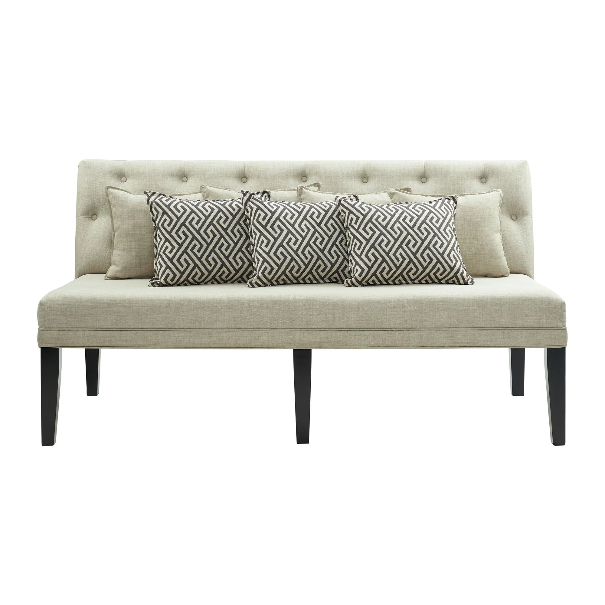Maddox - Sofa With Seven Pillows - Beige - Image 3