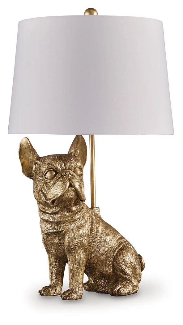 Wadeland - Poly Table Lamp - Gold Finish - Image 1