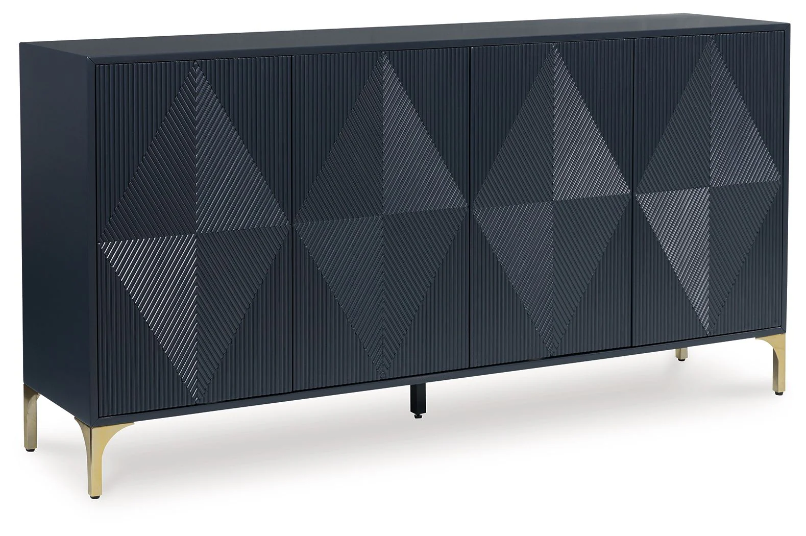 Loirwick – Accent Cabinet – Dark Blue