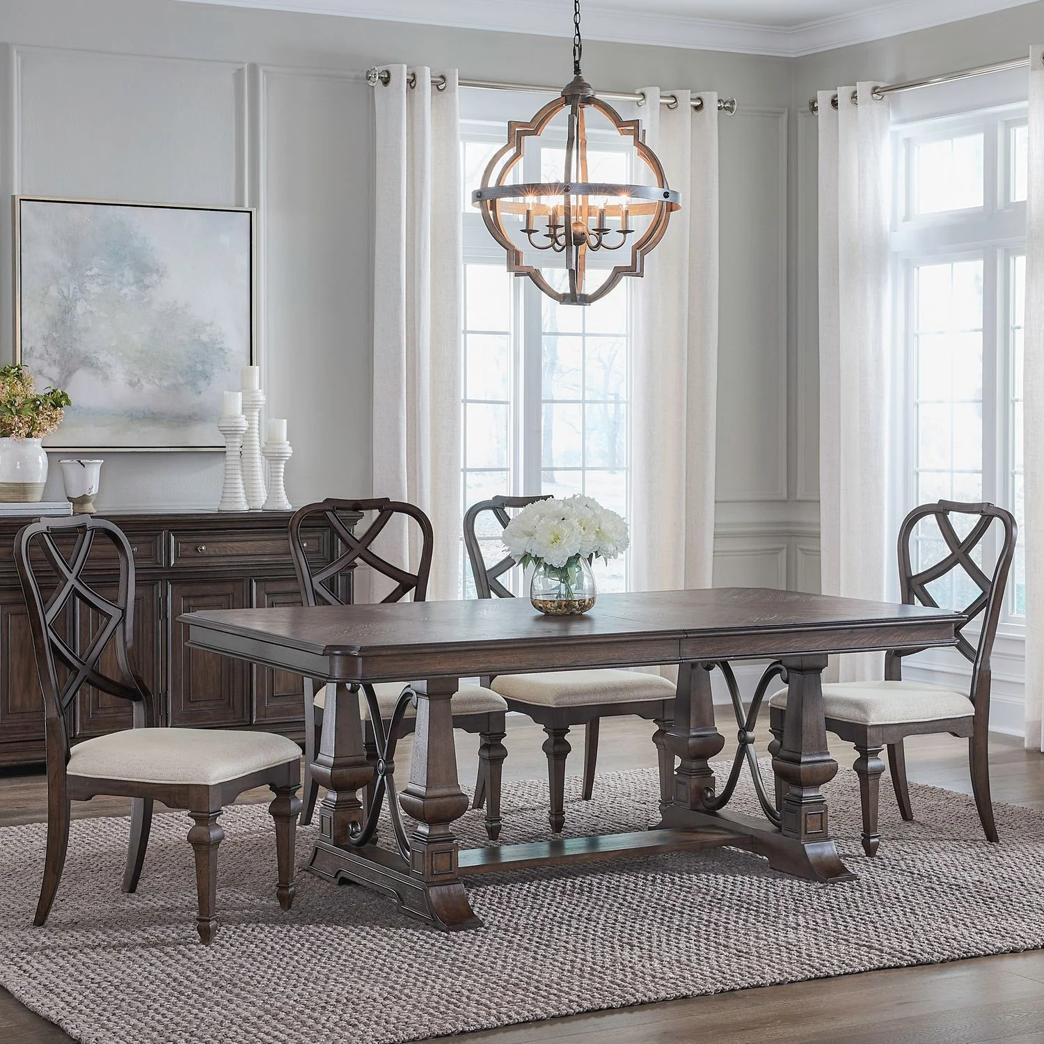 Providence Park - Trestle Table Set - Image 1