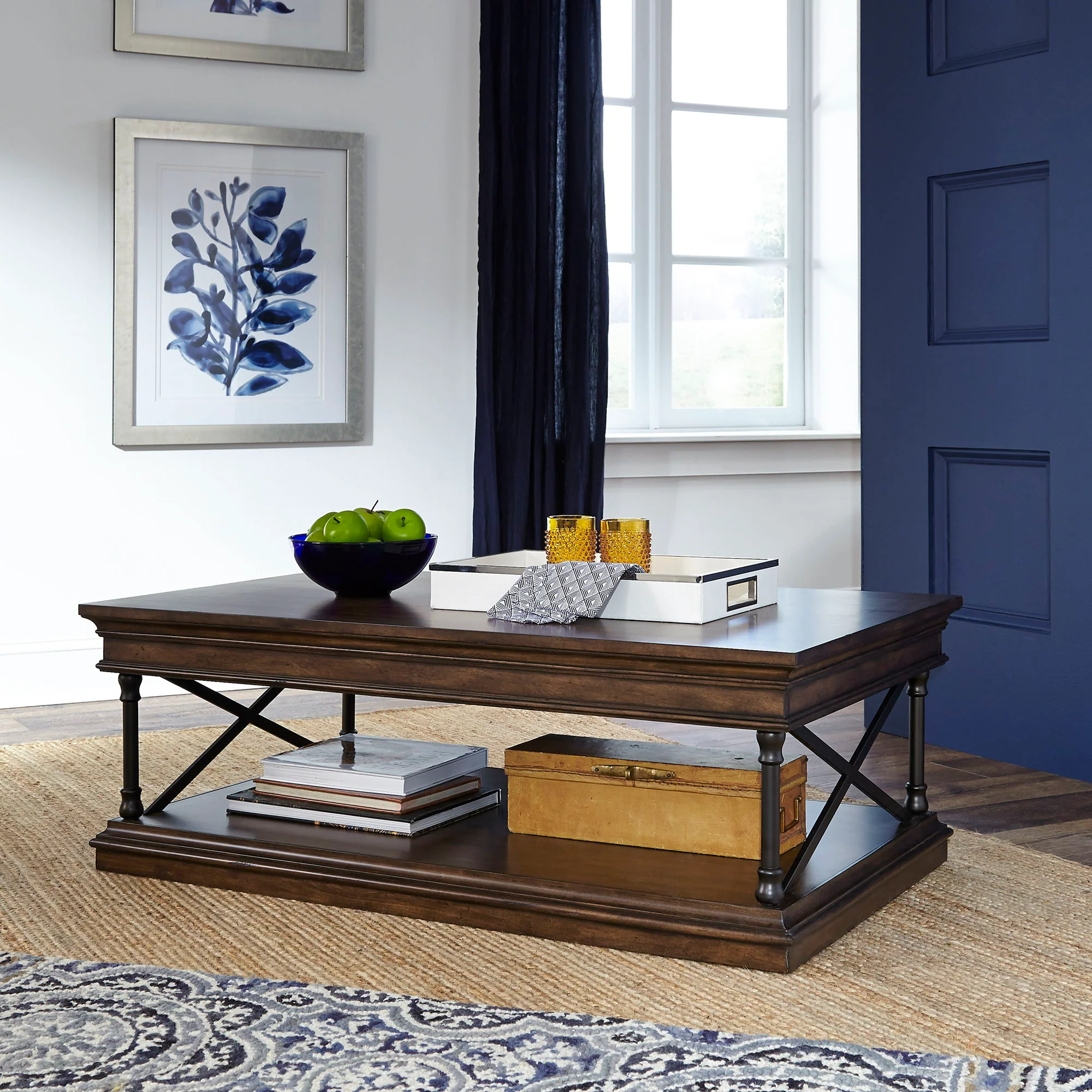Tribeca - Rectangular Cocktail Table - Cordovian Brown - Image 1