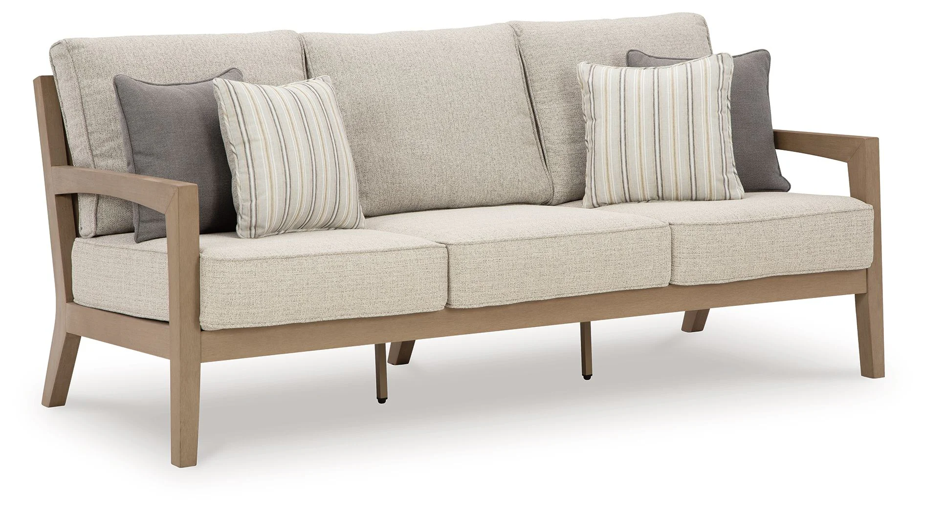 Hallow Creek - Sofa With Cushion - Driftwood - Image 1