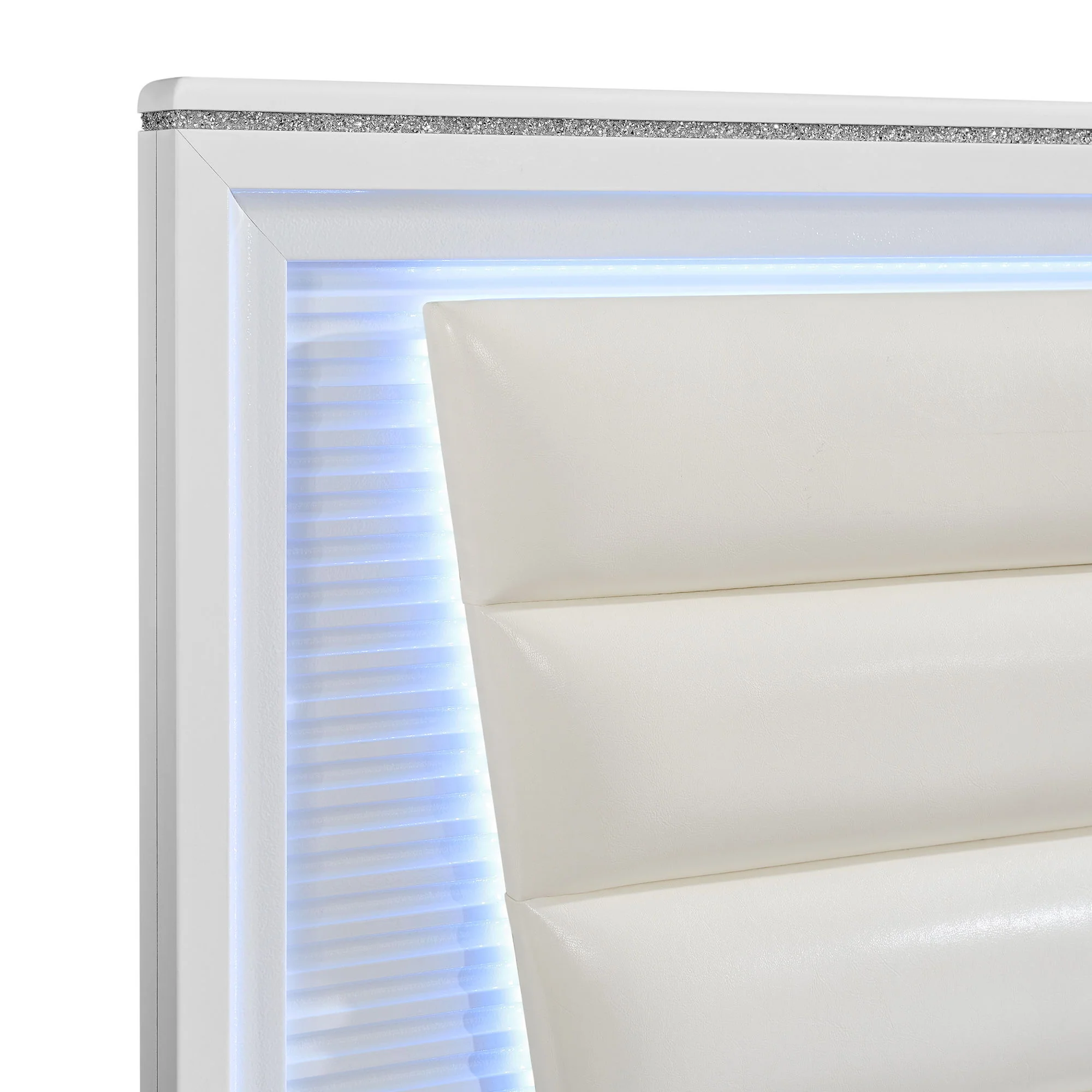 Denmark – Upholstered Bed With LED