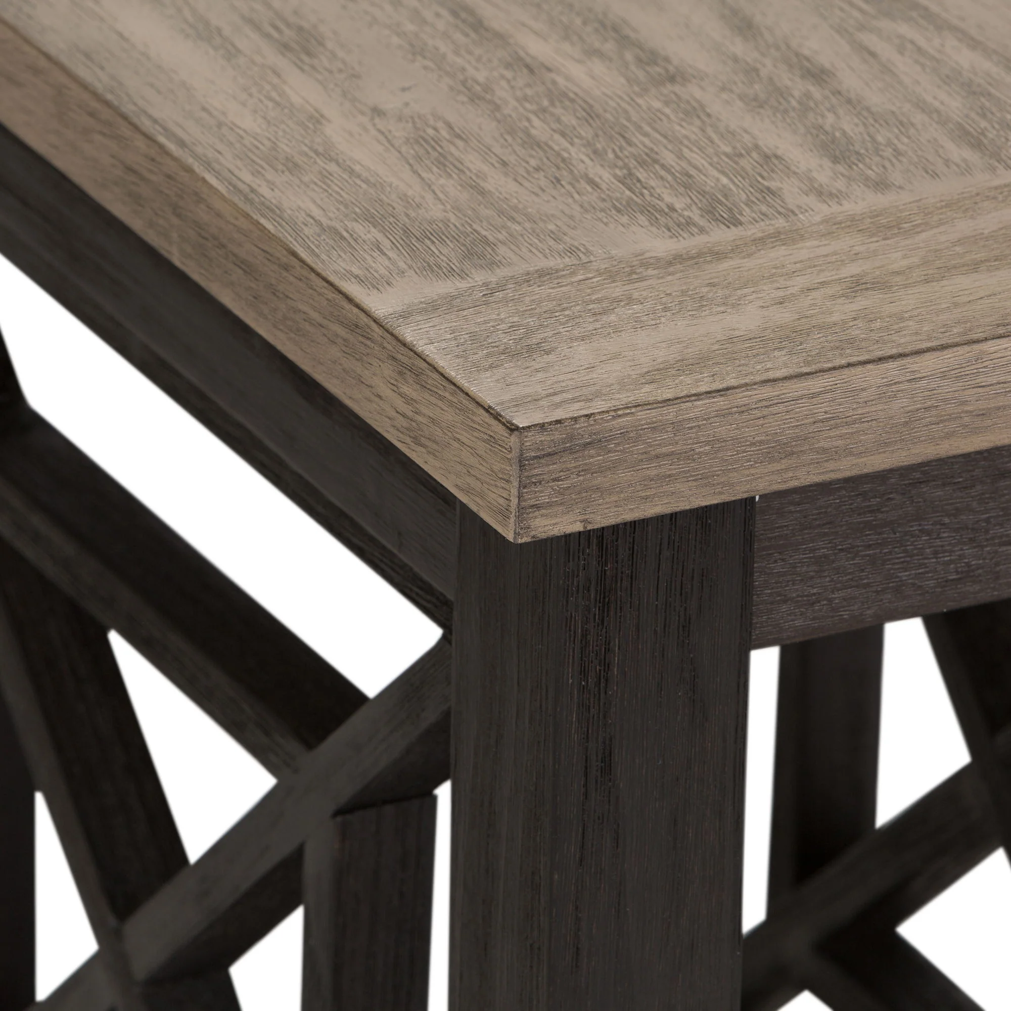 Heatherbrook - Chair Side Table - Charcoal & Ash - Image 3