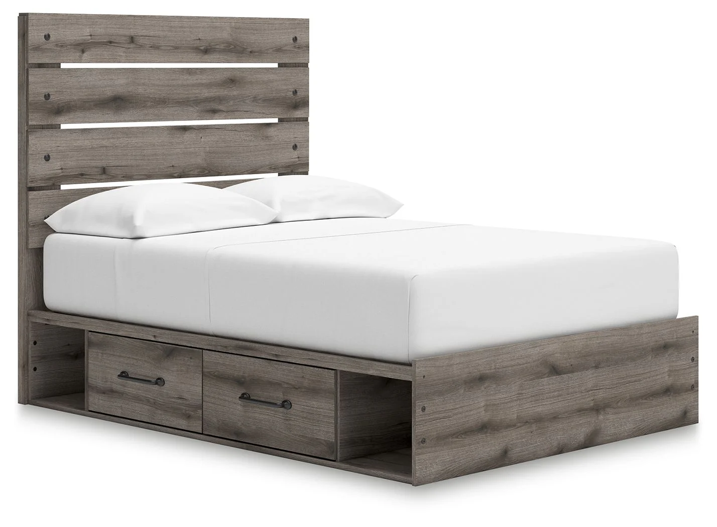 Graystorm - Panel Bed With Storage - Image 1
