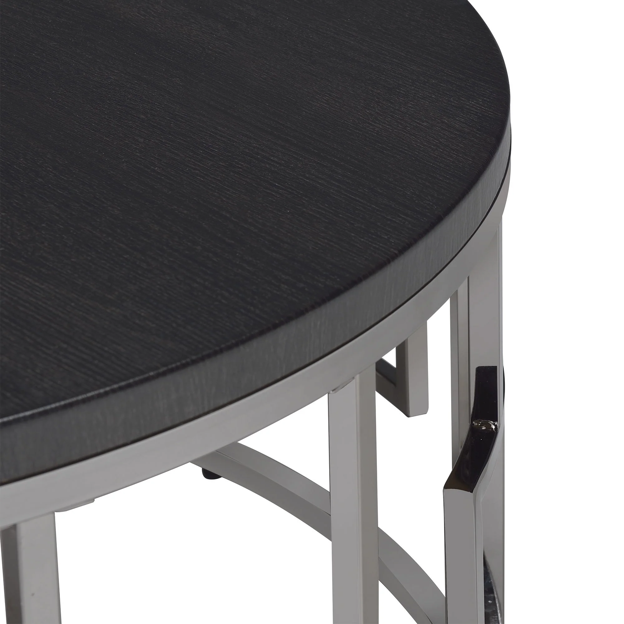 Ester - Round End Table - Chrome - Image 3