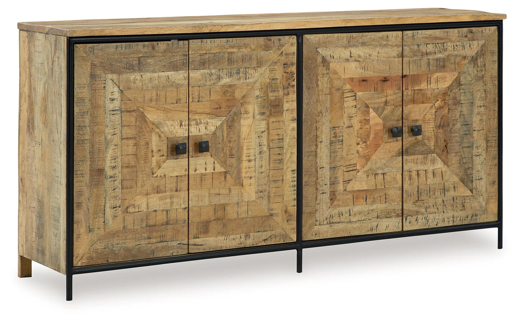 Camney – Accent Cabinet – Brown / Black