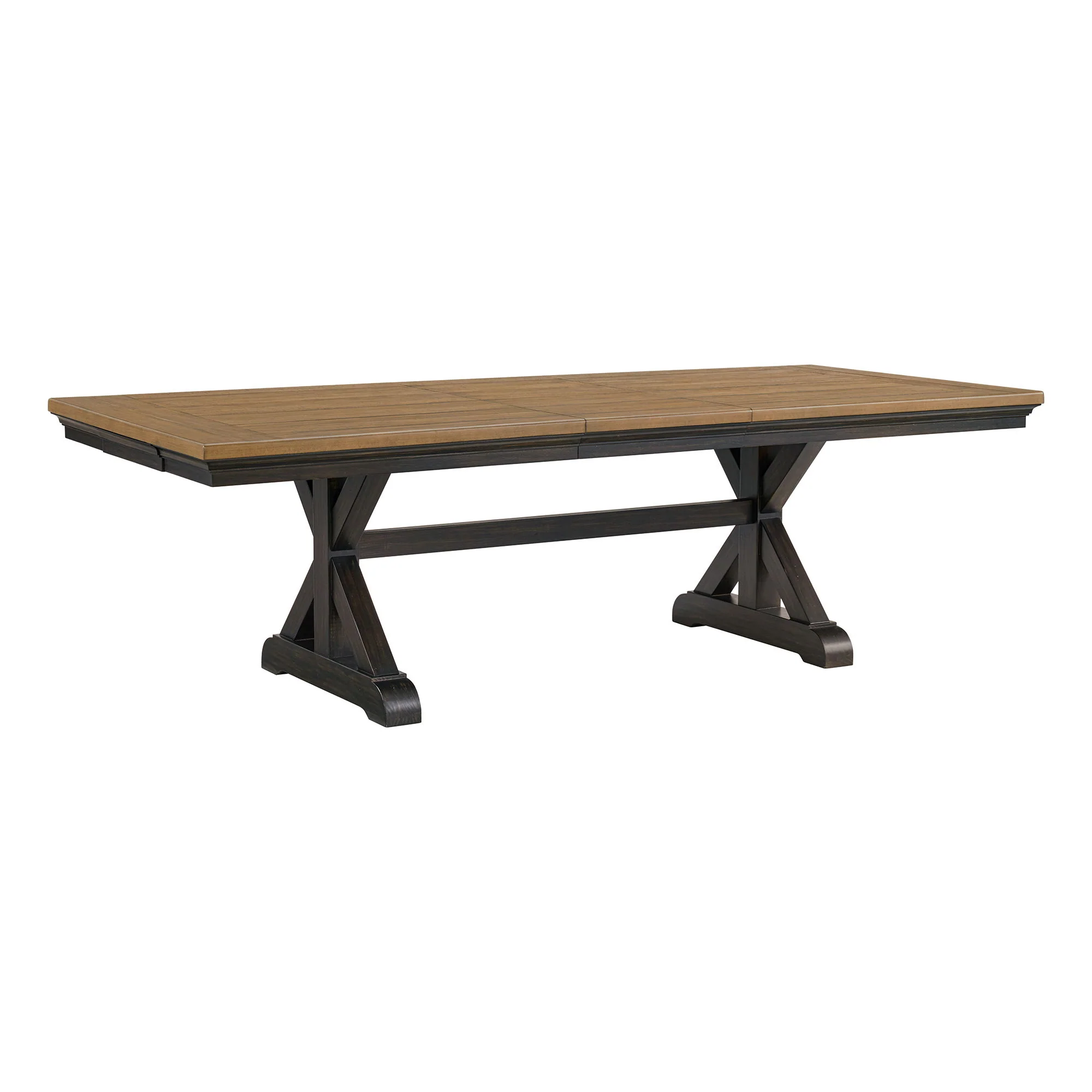 Montrose – Dining Table With 20″ Leaf – Espresso And Brown