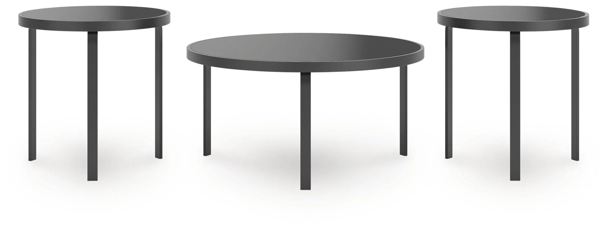 Dorylin - Occasional Table Set (Set of 3) - Black - Image 2