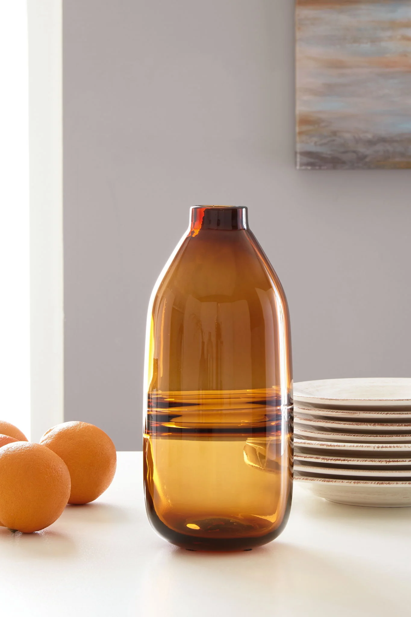 Lemmitt - Vase - Amber - Image 3