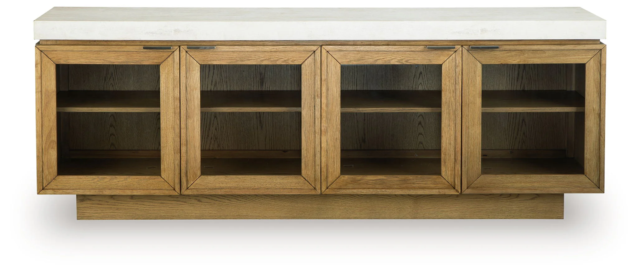 Adanworth - Accent Cabinet - Light Brown / Gray - Image 3