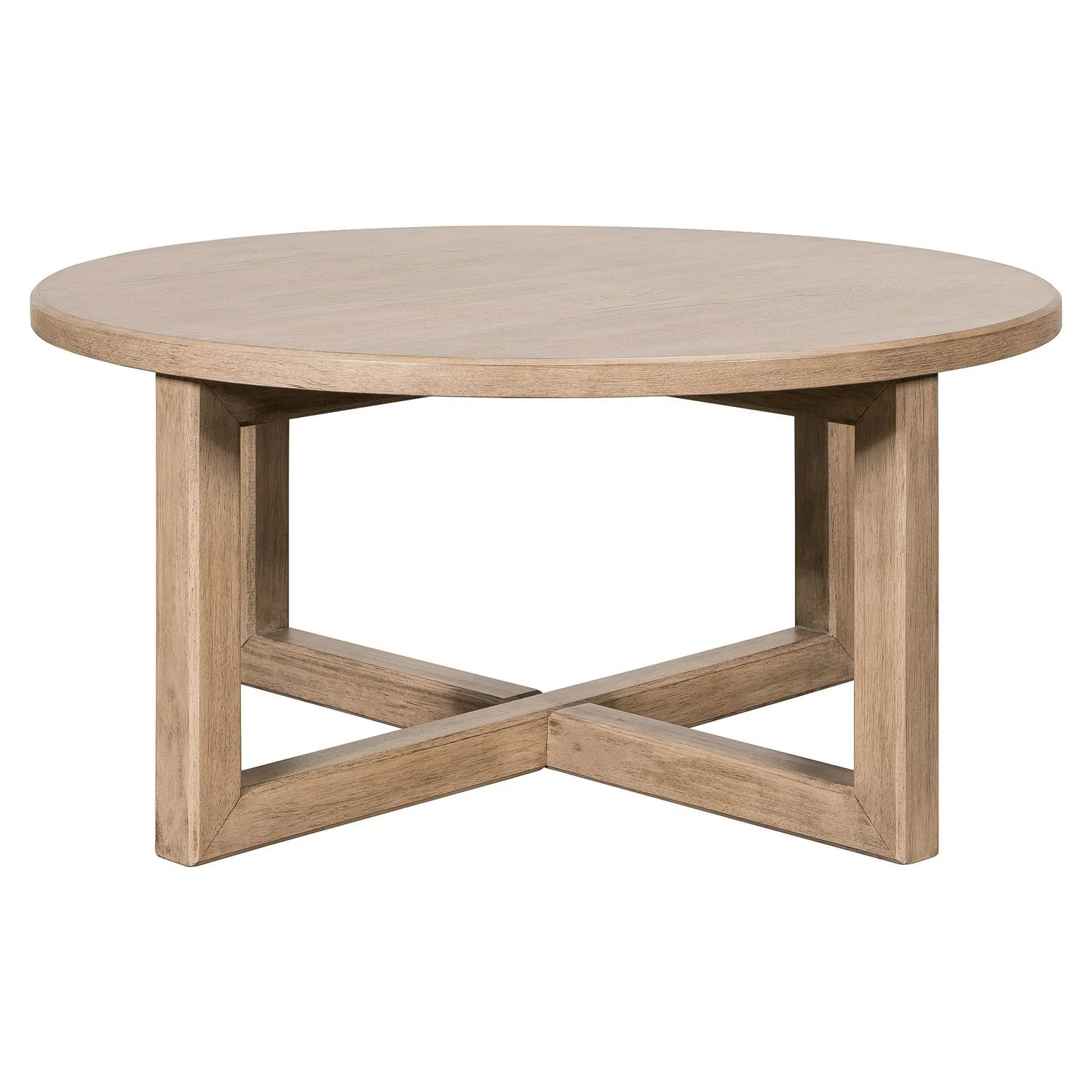 Proximity Place - Round Cocktail Table - Barley Buff - Image 3