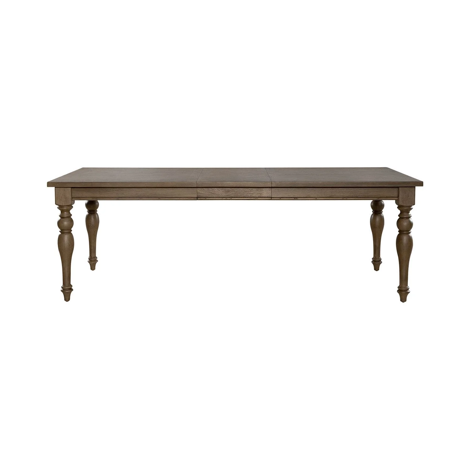 Americana Farmhouse - Wood Rectangular Leg Table - Dusty Taupe - Image 3