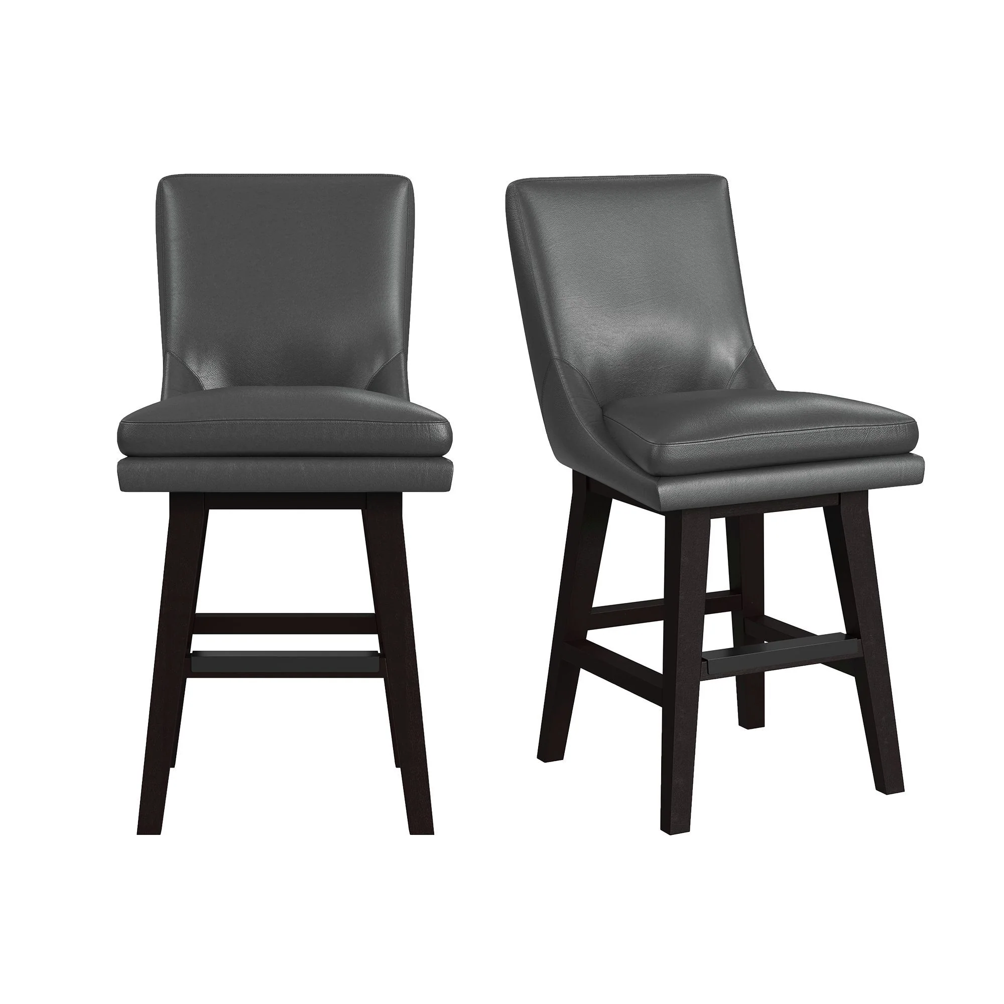 Villanova – Swivel PU Counter Stool (Set of 2)