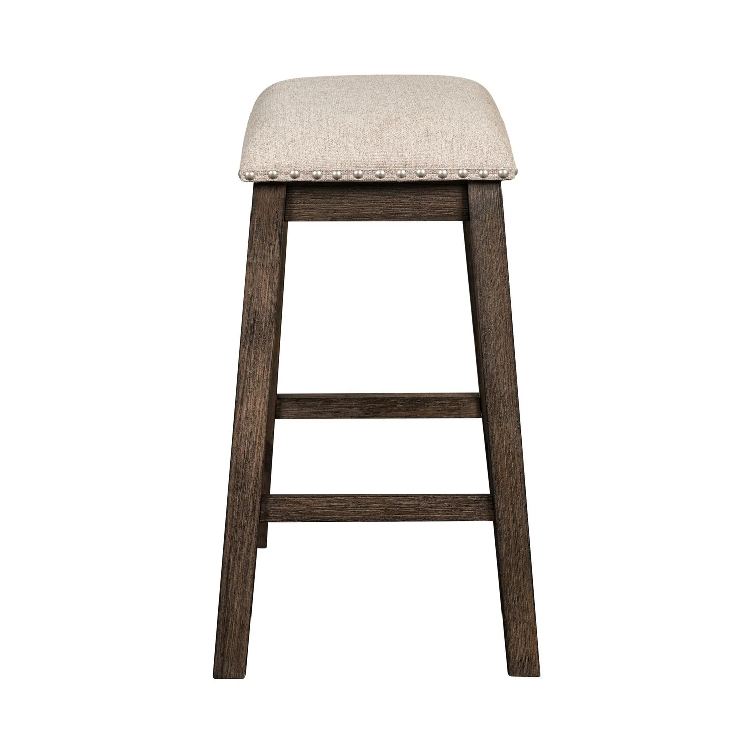 Harrison - Upholstered Console Stool - Espresso - Image 2