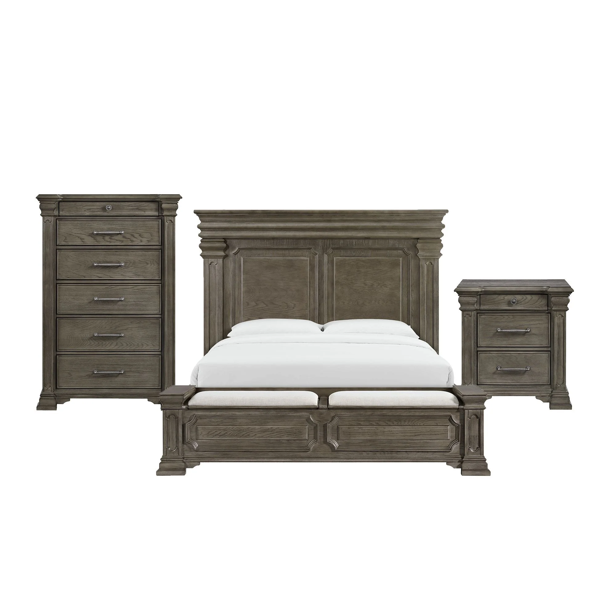 Kings Court – Storage Bedroom Set