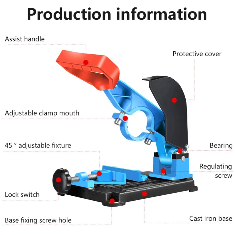 Precision Multi-Angle Stable Grinder Cutting Machine - Image 2